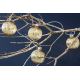 Markslöjd 703781 - LED Božična veriga BIGSOLO 10xLED 1,65m topla bela
