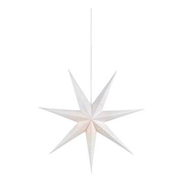 Markslöjd 703876 - Božična dekoracija SOLVALLA 1xE14/25W/230V, premer 75 cm, bela