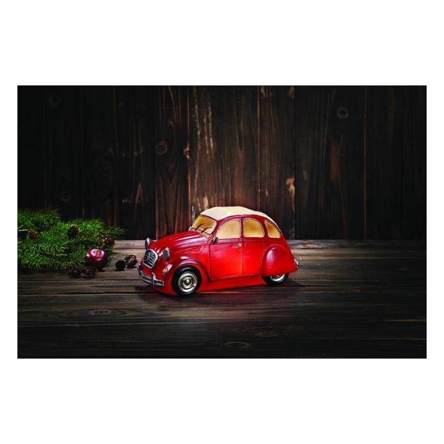 Markslöjd 703952 - LED Svetleči okrasek NOSTALGI 6xLED/0,36W/3xAA C3 red