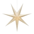 Markslöjd 704420 - Božični okras SOLVALLA 1xE14/25W/230V zlata 75 cm