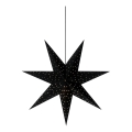 Markslöjd 705143 - Božična dekoracija CLARA 1xE14/25W/230V Ø 45 cm črna