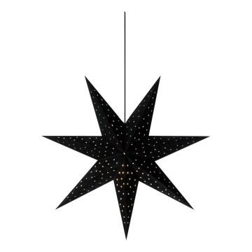 Markslöjd 705143 - Božična dekoracija CLARA 1xE14/25W/230V Ø 45 cm črna