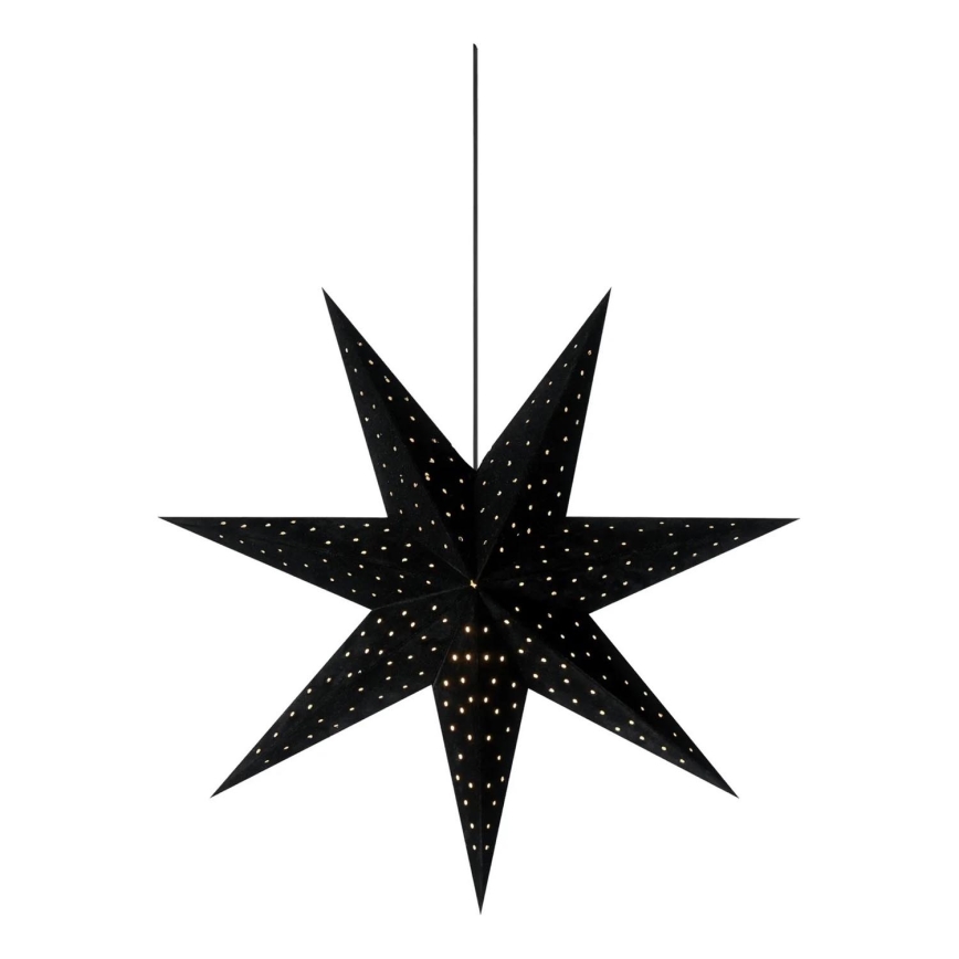 Markslöjd 705143 - Božična dekoracija CLARA 1xE14/25W/230V Ø 45 cm črna