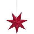 Markslöjd 705608 - LED božična dekoracija BLINK LED/0,2W/3xAA Ø 45 cm rdeča