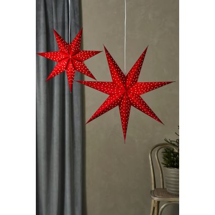 Markslöjd 705608 - LED božična dekoracija BLINK LED/0,2W/3xAA Ø 45 cm rdeča