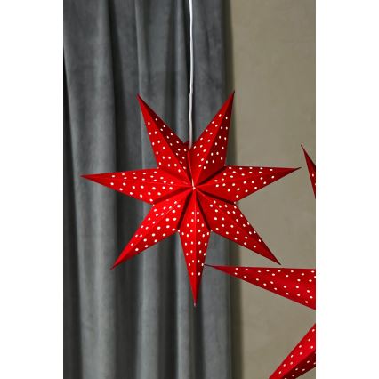 Markslöjd 705608 - LED božična dekoracija BLINK LED/0,2W/3xAA Ø 45 cm rdeča