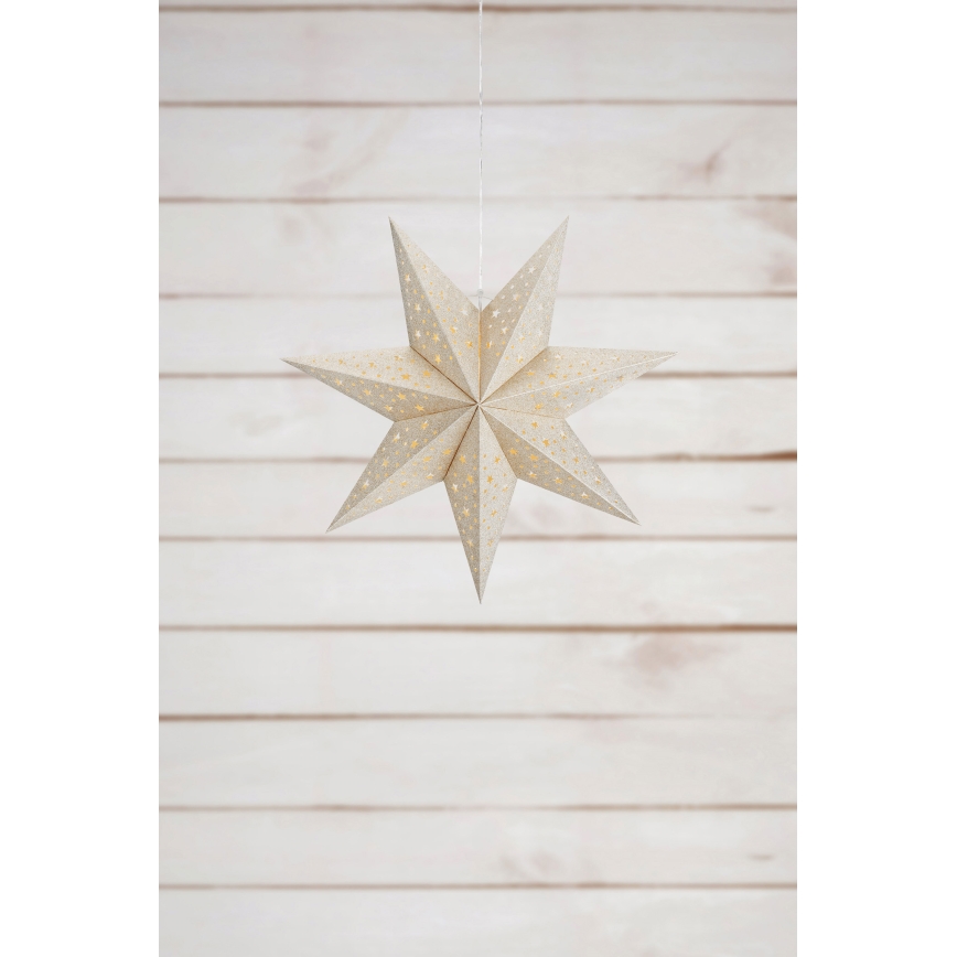 Markslöjd 705610 - Božična LED dekoracija BLANK LED/0,2W/3xAA premer 45 cm zlata
