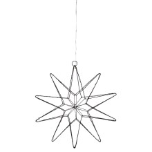 Markslöjd 705749 - LED Božična dekoracija GLEAM LED/0,6W/3xAA črna
