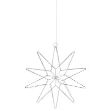 Markslöjd 705750 - LED Božična dekoracija GLEAM LED/0,6W/3xAA srebrna