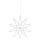 Markslöjd 705750 - LED Božična dekoracija GLEAM LED/0,6W/3xAA srebrna