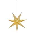 Markslöjd 705791 - Božična dekoracija GLITTER 1xE14/25W/230V pr. 45 cm zlata