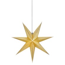 Markslöjd 705791 - Božična dekoracija GLITTER 1xE14/25W/230V pr. 45 cm zlata