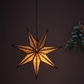 Markslöjd 705793 - Božična dekoracija GLITTER 1xE14/25W/230V pr. 45 cm bron