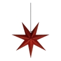 Markslöjd 705807 - Božična dekoracija EMBLA 1xE14/6W/230V premer 45 cm rjava
