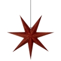 Markslöjd 705808 - Božična dekoracija EMBLA 1xE14/25W/230V pr. 75 cm rdeč