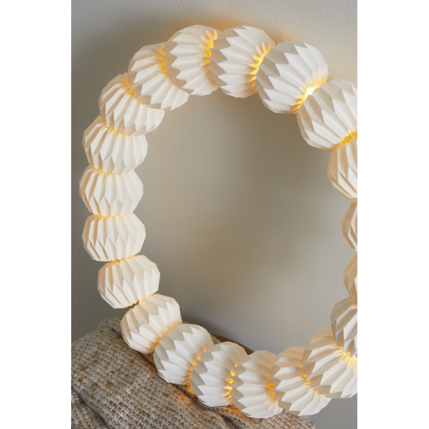 Markslöjd 705814 - LED Božična dekoracija TUBBY LED/0,6W/3xAA bela