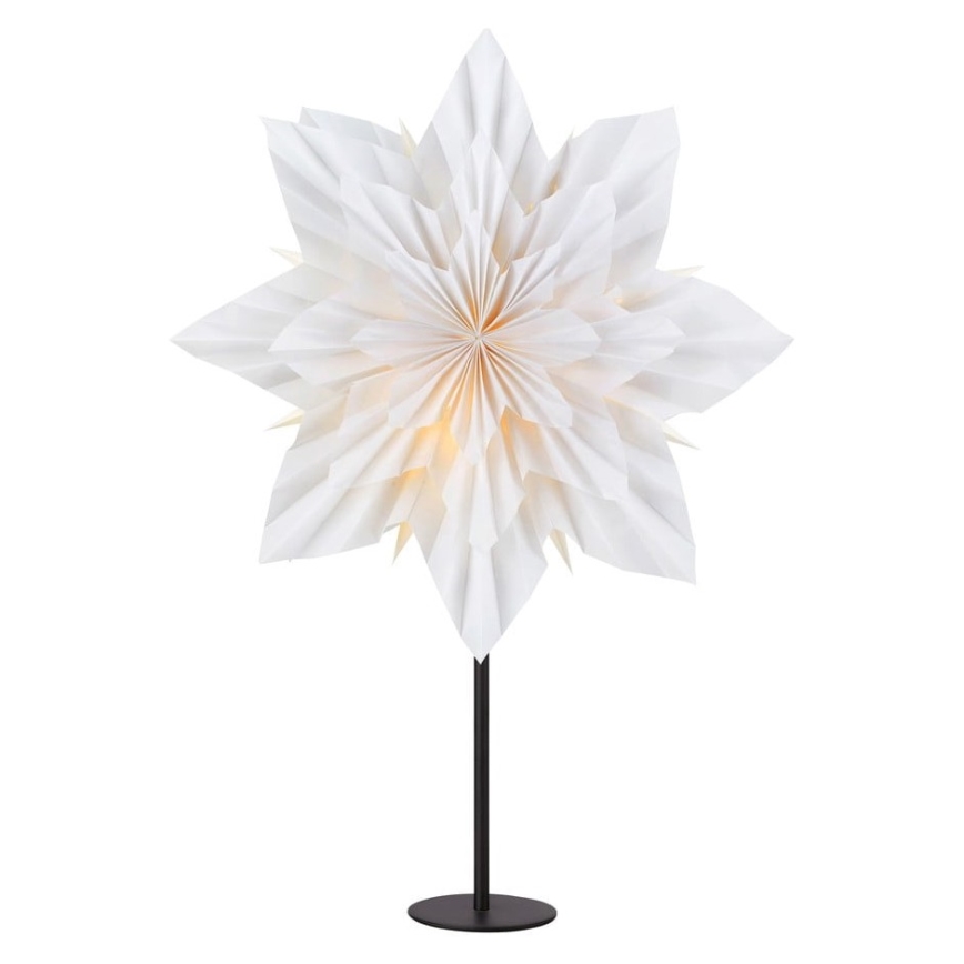 Markslöjd 705838 - Božična dekoracija NEELA 1xE14/25W/230V 43 cm bela/črna