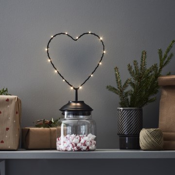 Markslöjd 705855 - LED Božična dekoracija SWEETIE LED/0,45W/3xAA heart