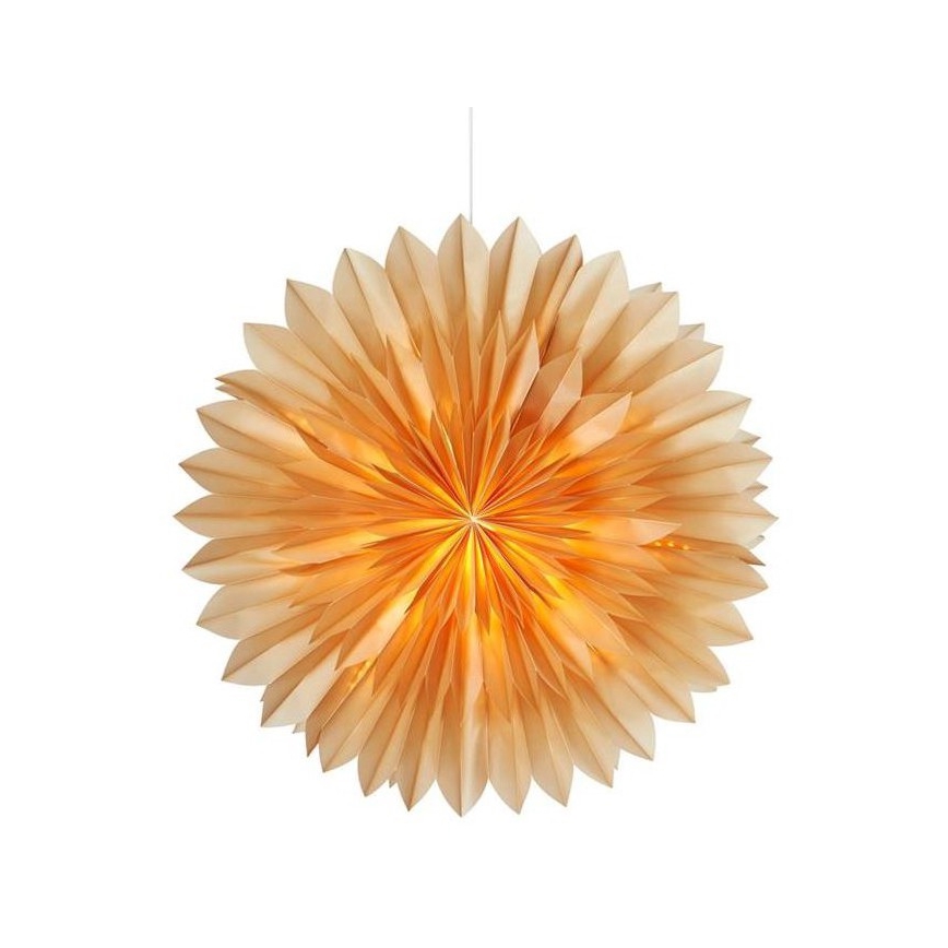 Markslöjd 705916 - Božična dekoracija SOLINA 1xE14/25W/230V pr. 58 cm bela