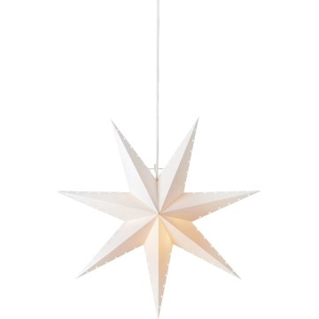 Markslöjd 705926 - Božična dekoracija LIVELY 1xE14/6W/230V premer 45 cm bela