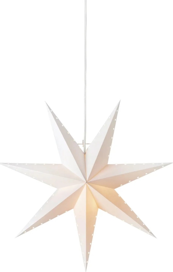 Markslöjd 705926 - Božična dekoracija LIVELY 1xE14/6W/230V premer 45 cm bela