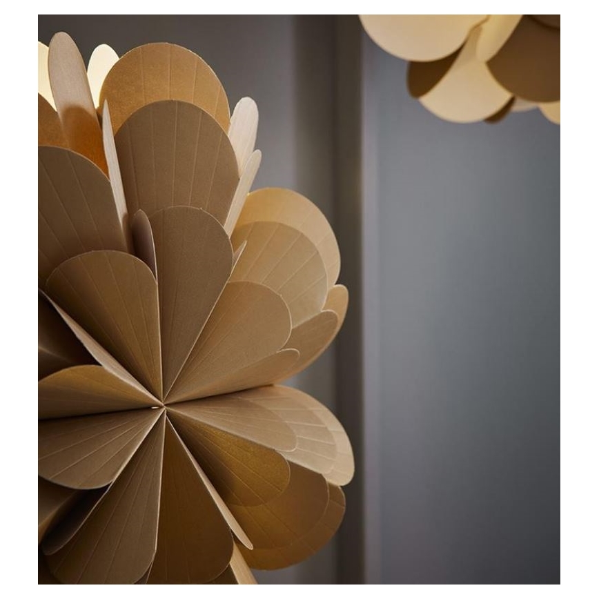 Markslöjd 705950 - Božična dekoracija MARAVILLA 1xE14/25W/230V 68 cm zlata/črna