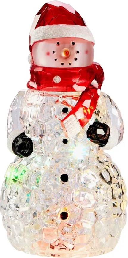 Markslöjd 706045 - LED božična dekoracija HENRY LED/0,06W/3xAAA snežak