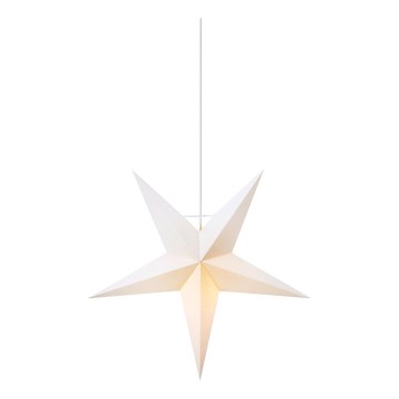 Markslöjd 706423 - Božična dekoracija ORION 1xE14/6W/230V pr. 42 cm bela