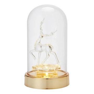 Markslöjd 706529 - LED božična dekoracija ISLA LED/0,06W/3xAA medenina/sob