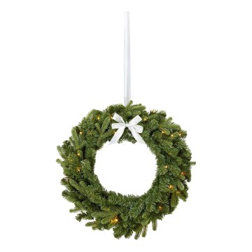 Markslöjd 706542 - LED zunanji božični venec VINTRA LED/1,8W/3xAA Ø 40 cm IP44 topla bela