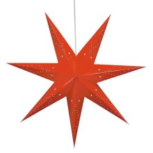 Markslöjd 8101,130 - Božična dekoracija SATURNUS 1xE14/25W/230V pr. 75 cm rdeča