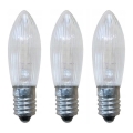Markslöjd 8263 - SET 3x Industrijska Božična žarnica TOPPLAMPA E10/3W/34V