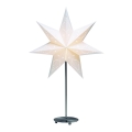 Markslöjd 8813 - Božični okras SATURNUS 1xE14/25W/230V bela 67 cm
