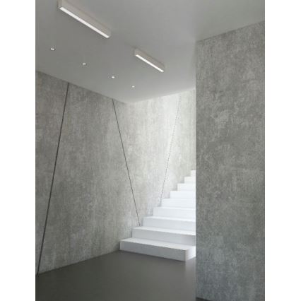 MAXLIGHT C0125D - LED Zatemnitvena stropna svetilka LINEAR LED/36W/230V 113,5 cm bela