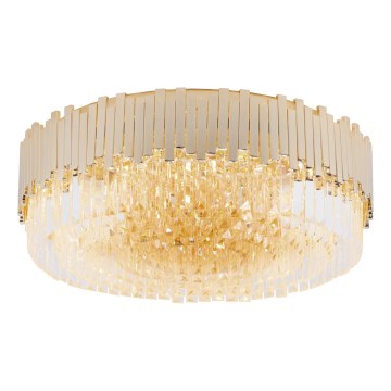 MAXLIGHT C0164 - Stropna svetilka TREND 15xE14/40W/230V pr. 60 cm zlata