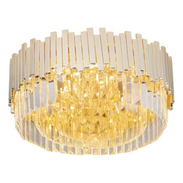 MAXLIGHT C0165 - Stropna svetilka TREND 8xE14/40W/230V pr. 45 cm zlata