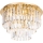 MAXLIGHT C0205 - Stropna svetilka MONACO 9xG9/40W/230V pr. 42 cm zlata