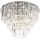 MAXLIGHT C0225 - Stropna svetilka MONACO 16xG9/40W/230V pr. 80 cm sijajni krom