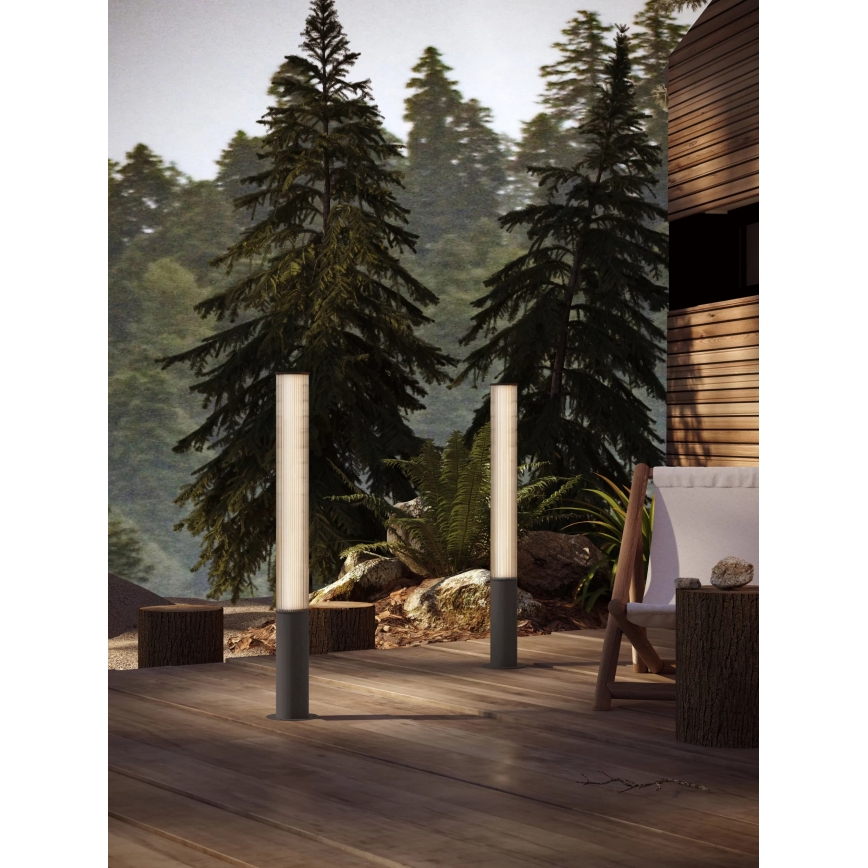 MAXLIGHT F0064 - LED zunanja svetilka GARDENIA LED/25W/230V 105 cm CRI 93 IP65 črna