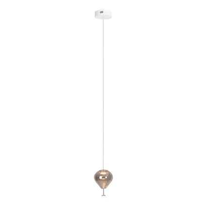 MAXLIGHT - Nadomestni abažur za lestenec PALLONCINI premer 12 cm dimna črna