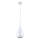 MAXLIGHT P0235 - Lestenec na vrvici DROP 1xE27/40W/230V pr. 20 cm bela