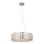 MAXLIGHT P0236 - Lestenec na vrvici DIAMANTE 5xG9/42W/230V pr. 38 cm sijajni krom