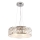 MAXLIGHT P0238 - Lestenec na vrvici DIAMANTE 6xG9/42W/230V pr. 46 cm sijajni krom