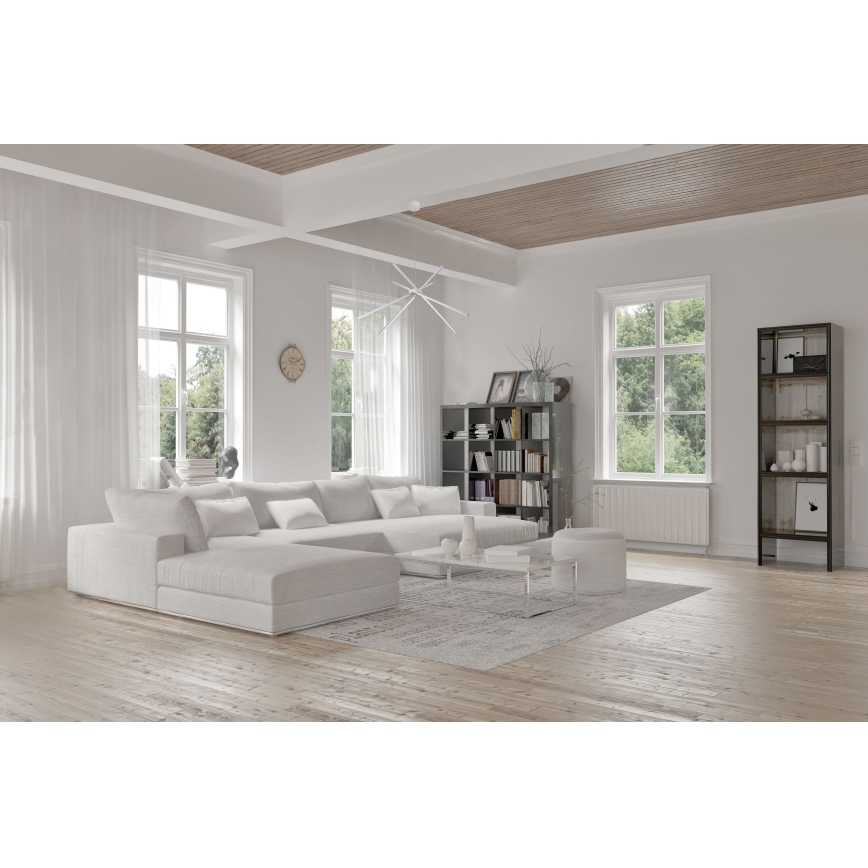 MAXLIGHT P0270 - LED Lestenec na vrvici PAJEK LED/33W/230V bela