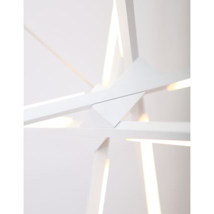 MAXLIGHT P0270 - LED Lestenec na vrvici PAJEK LED/33W/230V bela