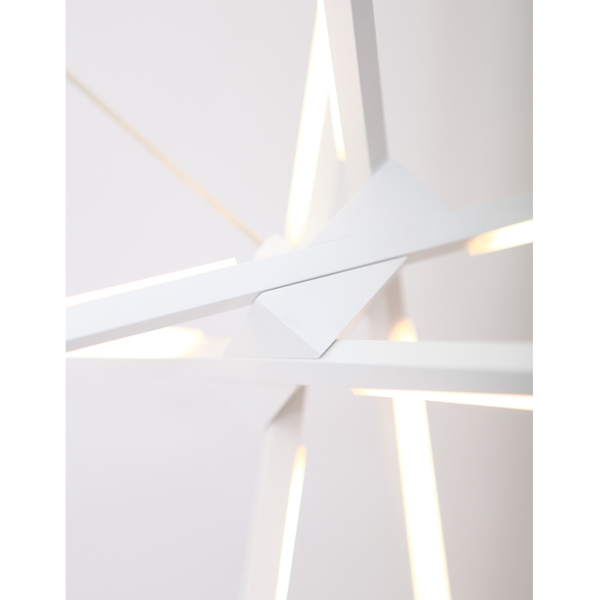 MAXLIGHT P0270 - LED Lestenec na vrvici PAJEK LED/33W/230V bela