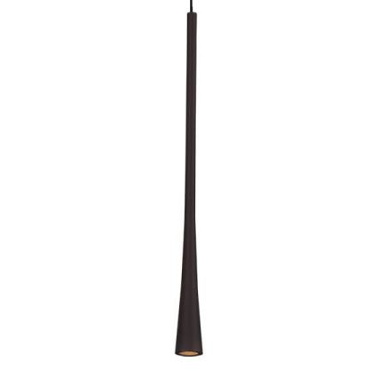 MAXLIGHT P0372 - LED Lestenec na vrvici KAVA LED/7W/230V pr. 3 cm črna
