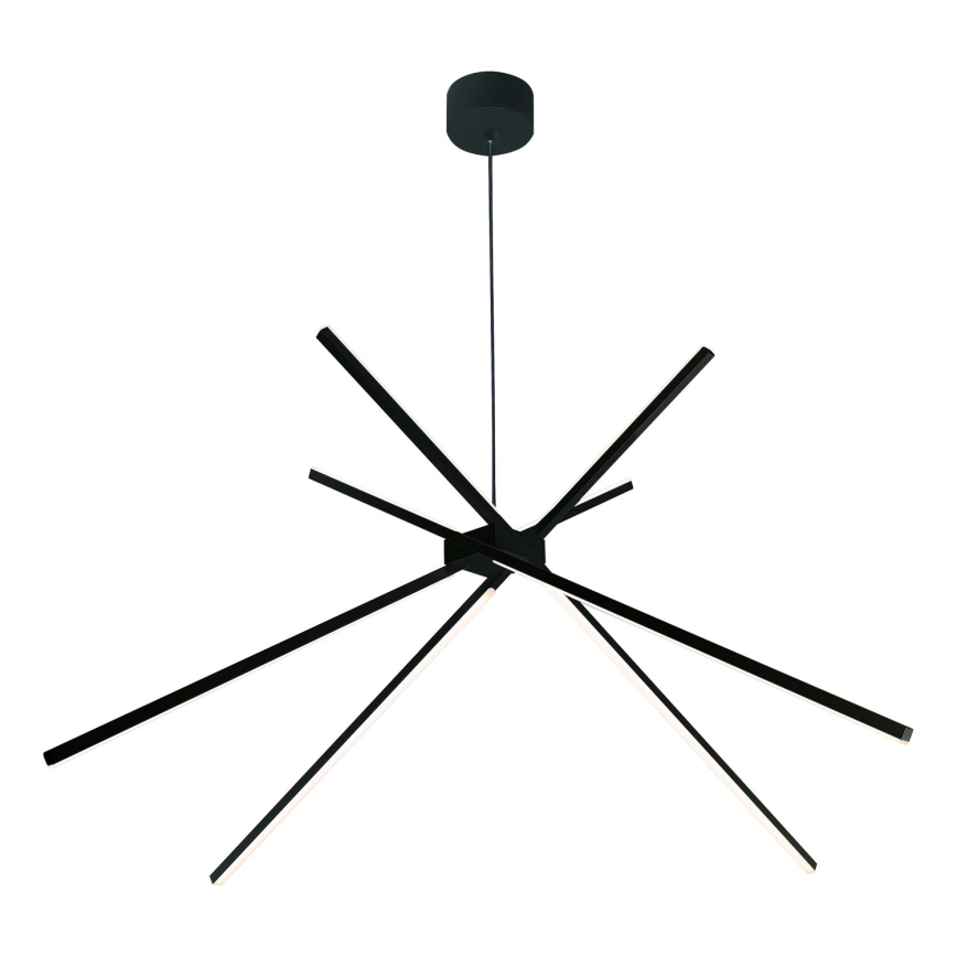 MAXLIGHT P0412 - LED Lestenec na vrvici PAJEK LED/33W/230V črna
