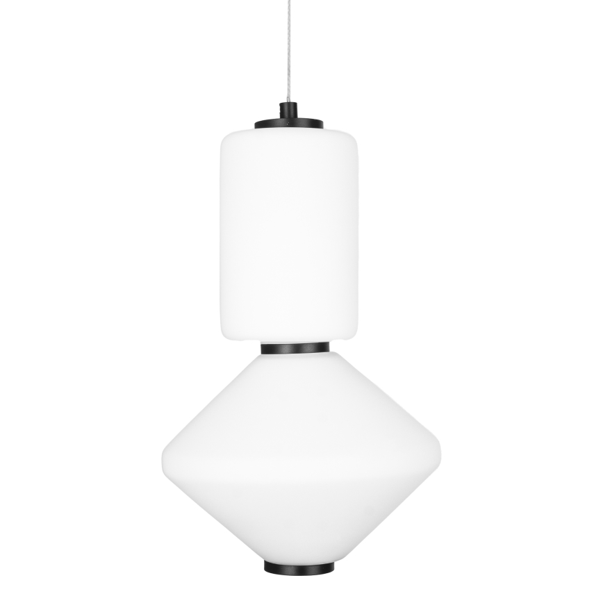 MAXLIGHT P0467 - LED Lestenec na vrvici AKIKO LED/16W/230V pr. 20 cm bela