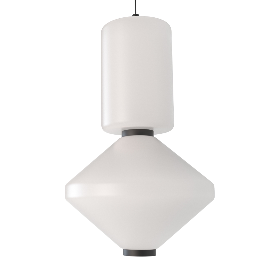 MAXLIGHT P0467 - LED Lestenec na vrvici AKIKO LED/16W/230V pr. 20 cm bela